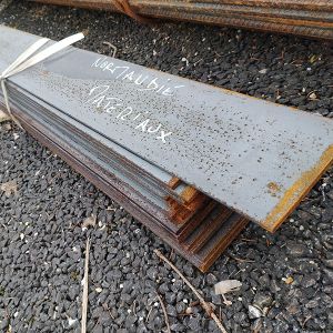 Bordure en acier effet Corten