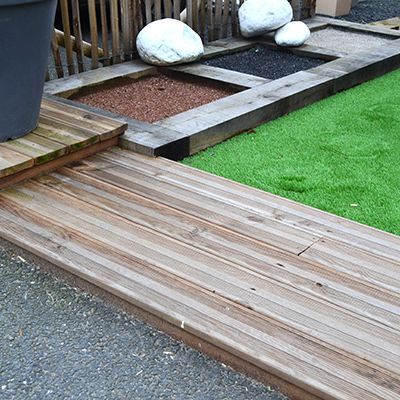 Lame de terrasse bois sel marron classe 4