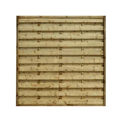 Panneau occultant bois droit classe 4