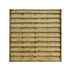 Panneau occultant bois droit classe 4