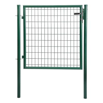 Portillon résidentiel vert