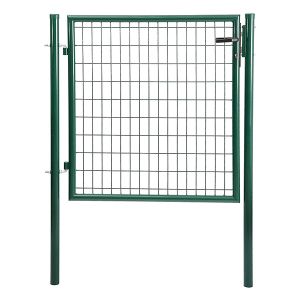 Portillon résidentiel vert