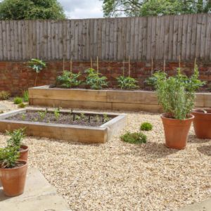 Traverse paysagère en chêne