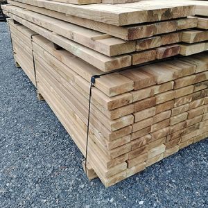 Bastaing en pin traité raboté 45×145 mm classe 4