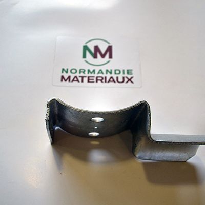 Connecteur de départ galva pour poteau rond