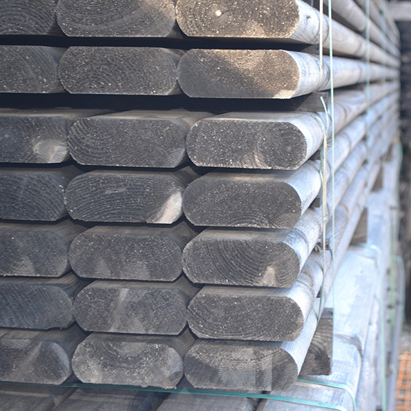 Lisse plate bois arrondie classe 4