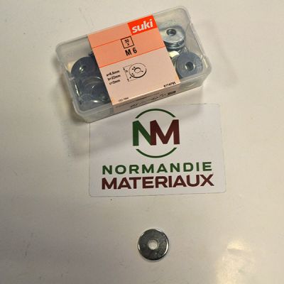 Rondelle M6 6,6x22x2