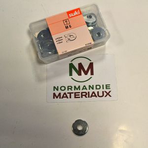 Rondelle M6 6,6x22x2