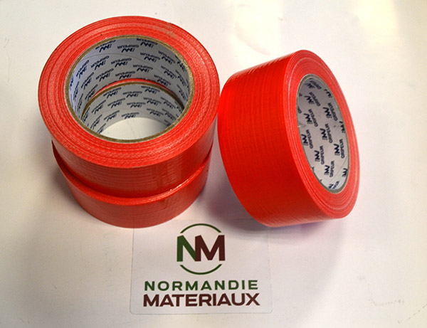 Scotch toile orange gripeur 48 mm x 25 m