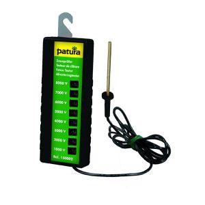 Testeur de clôture avec tige de terre