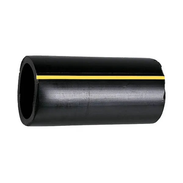 Tube polyéthylène NF bandes Jaunes GAZ