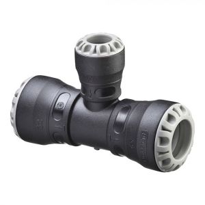 Té réduit encliquetable automatique Plasson serie 1