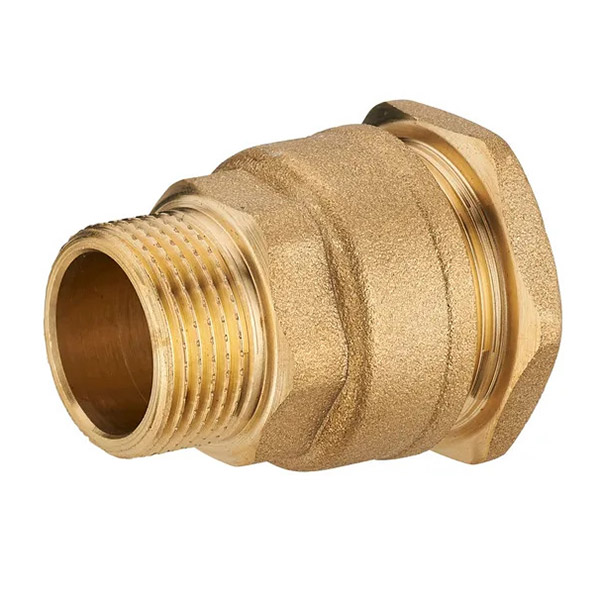 Raccord PEHD Laiton Mâle