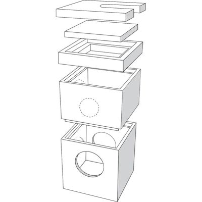 Rehausse béton avec emboîtement