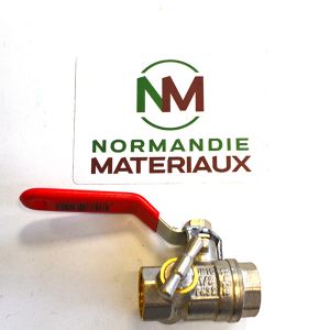 Vanne à purge 1/4 tour intégral