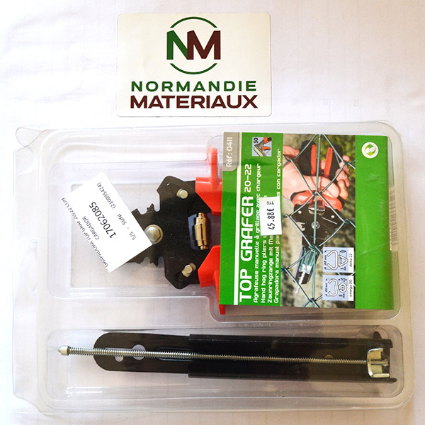 Agrafeuse Top Graf 20/22 avec chargeur