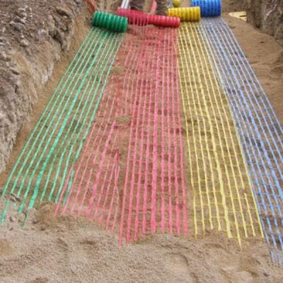 Grillage avertisseur de tranchée