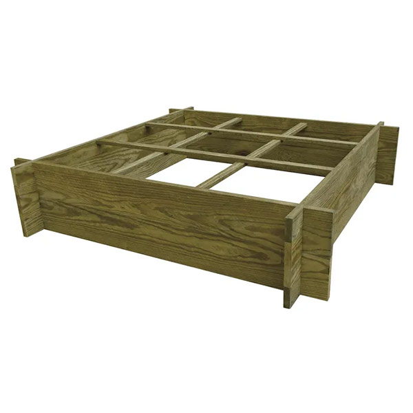 Carré potager bois100 x 100 x 20 cm